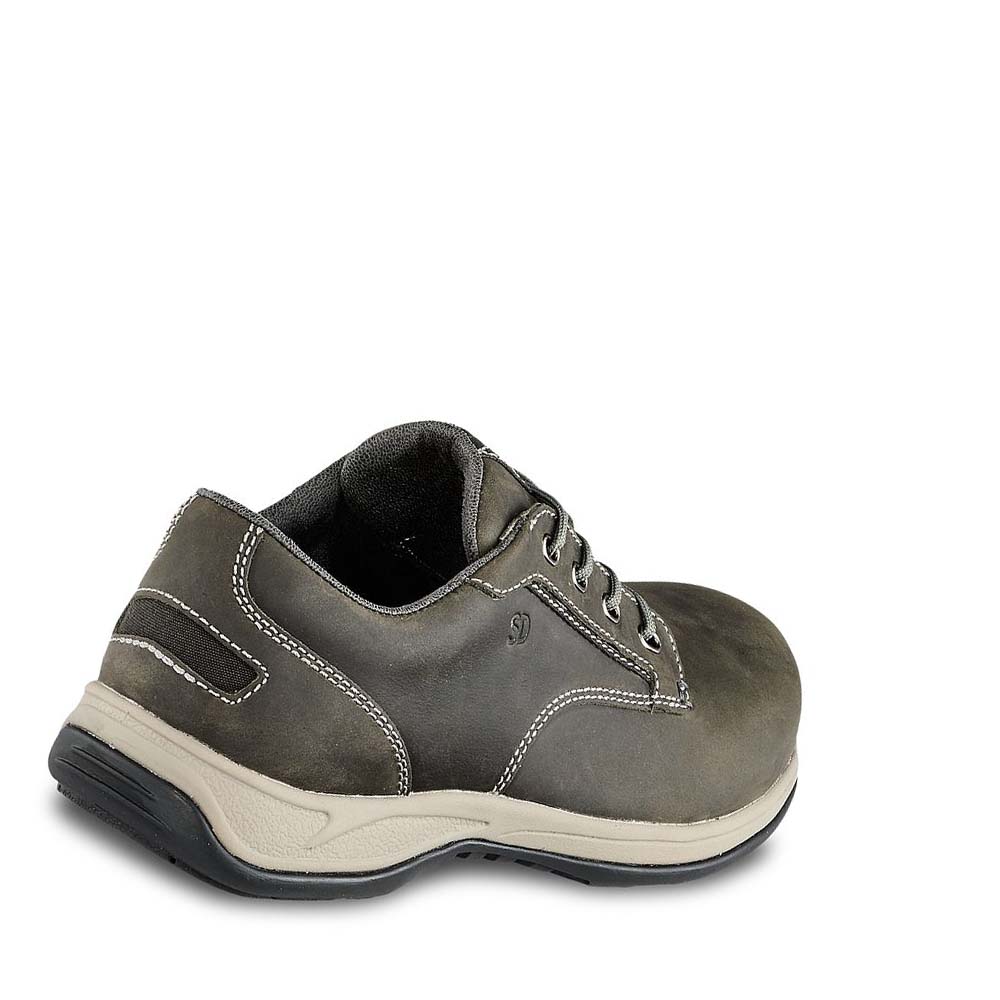 Red Wing ComfortPro Safety Toe Oxford Work Women's Safety Shoes Olive | ZA 115WNB